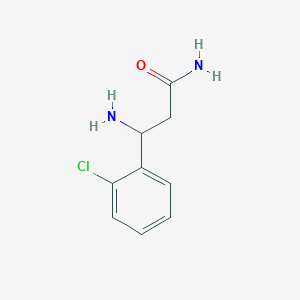 3-Amino-3-(2-chlorophenyl)propanamide