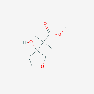 Methyl 2-(3-hydroxyoxolan-3-yl)-2-methylpropanoate