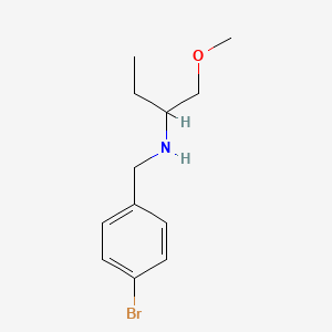 [(4-Bromophenyl)methyl](1-methoxybutan-2-yl)amine