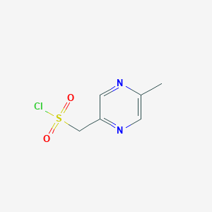 (5-Methylpyrazin-2-YL)methanesulfonyl chloride