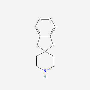 B1324404 1,3-Dihydrospiro[indene-2,4'-piperidine] CAS No. 6841-89-0