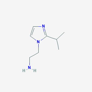 2-[2-(propan-2-yl)-1H-imidazol-1-yl]ethan-1-amine