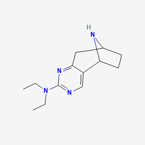 N,N-Diethyl-4,6,12-triazatricyclo[7.2.1.0,2,7]dodeca-2,4,6-trien-5-amine