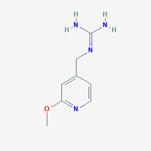 N-[(2-Methoxypyridin-4-yl)methyl]guanidine