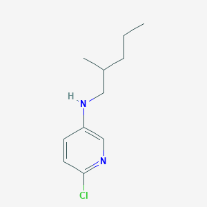 6-Chloro-N-(2-methylpentyl)pyridin-3-amine