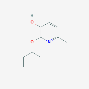 2-(Butan-2-yloxy)-6-methylpyridin-3-ol