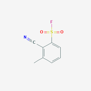 2-Cyano-3-methylbenzene-1-sulfonyl fluoride