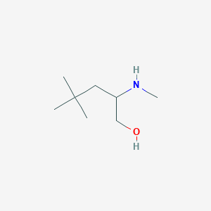 4,4-Dimethyl-2-(methylamino)pentan-1-ol