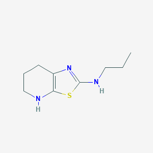 N-Propyl-4H,5H,6H,7H-[1,3]thiazolo[5,4-b]pyridin-2-amine