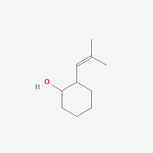 2-(2-Methylprop-1-en-1-yl)cyclohexan-1-ol