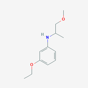 3-ethoxy-N-(1-methoxypropan-2-yl)aniline