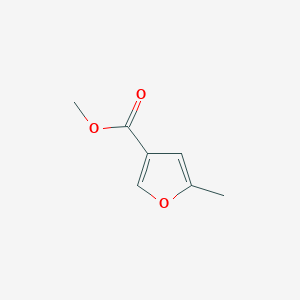 molecular formula C7H8O3 B1324432 5-甲基呋喃-3-甲酸甲酯 CAS No. 35351-35-0