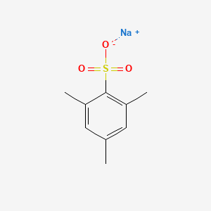 molecular formula C9H11NaO3S B1324434 苯磺酸、2,4,6-三甲基-、钠盐 CAS No. 6148-75-0