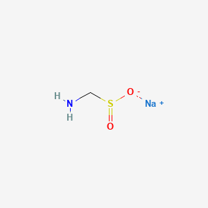 molecular formula CH4NNaO2S B1324438 氨基甲烷磺酸钠 CAS No. 84195-73-3
