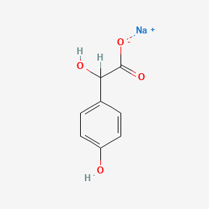 molecular formula C8H7NaO4 B1324446 2-羟基-2-(4-羟基苯基)乙酸钠 CAS No. 69322-01-6