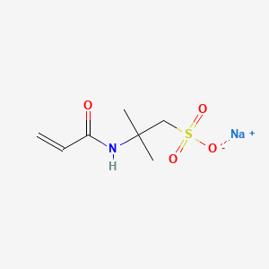 B1324453 1-Propanesulfonic acid, 2-methyl-2-[(1-oxo-2-propenyl)amino]-, monosodium salt CAS No. 5165-97-9