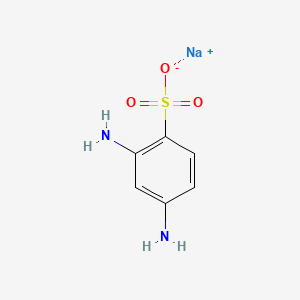 B1324490 Sodium 2,4-diaminobenzenesulfonate CAS No. 3177-22-8