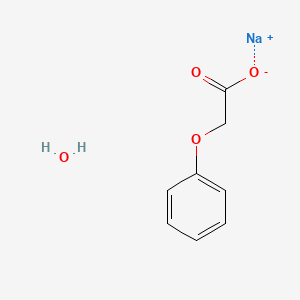 molecular formula C8H9NaO4 B1324497 苯氧乙酸钠一水合物 CAS No. 313222-85-4