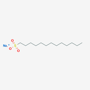 molecular formula C13H27NaO3S B1324511 1-Tridecanesulfonic Acid Sodium Salt CAS No. 5802-89-1