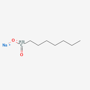 Sodium octanoate-1-13C