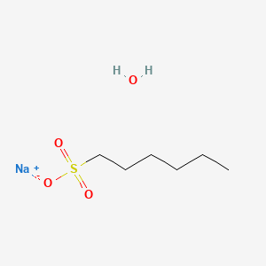 molecular formula C6H15NaO4S B1324547 Sodium 1-hexanesulfonate monohydrate CAS No. 207300-91-2
