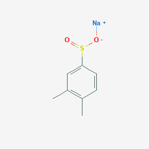 molecular formula C8H9NaO2S B1324557 Sodium 3,4-dimethylbenzene-1-sulfinate 