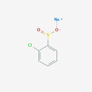 molecular formula C6H4ClNaO2S B1324575 Sodium 2-chlorobenzenesulfinate CAS No. 15946-36-8