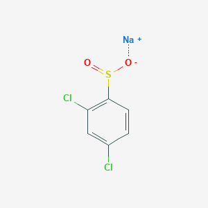 molecular formula C6H3Cl2NaO2S B1324576 2,4-Dichlorobenzenesulfinic acid sodium salt 