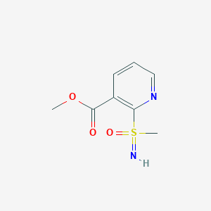 Methyl 2-[imino(methyl)oxo-lambda6-sulfanyl]pyridine-3-carboxylate