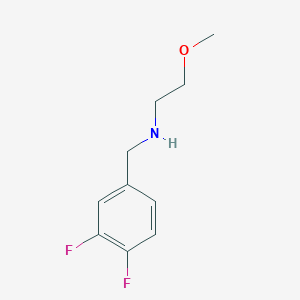 [(3,4-Difluorophenyl)methyl](2-methoxyethyl)amine