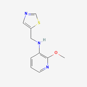 2-Methoxy-N-(thiazol-5-ylmethyl)pyridin-3-amine