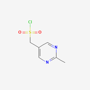 (2-Methylpyrimidin-5-YL)methanesulfonyl chloride