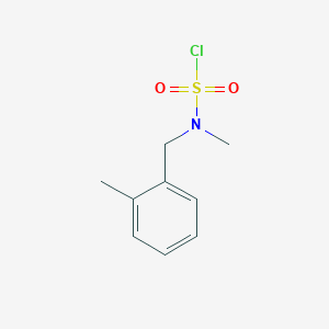 Methyl(2-methylbenzyl)sulfamoyl chloride