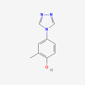 2-Methyl-4-(4H-1,2,4-triazol-4-YL)phenol