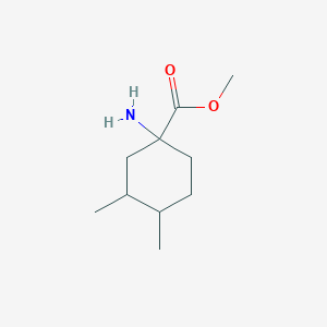 Methyl 1-amino-3,4-dimethylcyclohexane-1-carboxylate