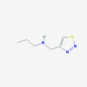 Propyl(1,2,3-thiadiazol-4-ylmethyl)amine