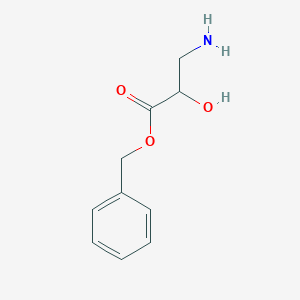 Benzyl 3-amino-2-hydroxypropanoate