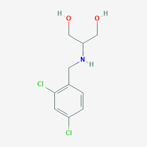 2-{[(2,4-Dichlorophenyl)methyl]amino}propane-1,3-diol