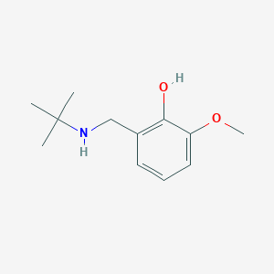 2-[(Tert-butylamino)methyl]-6-methoxyphenol