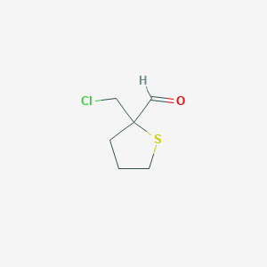 2-(Chloromethyl)thiolane-2-carbaldehyde