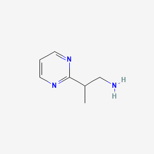 2-(2-Pyrimidinyl)-1-propanamine