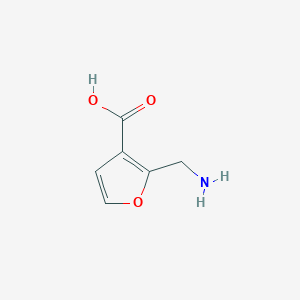 2-(Aminomethyl)furan-3-carboxylic acid