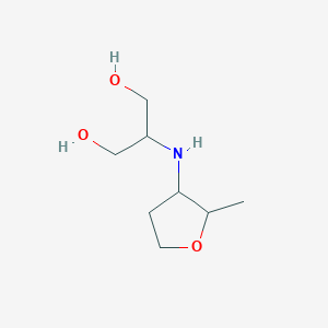 2-[(2-Methyloxolan-3-yl)amino]propane-1,3-diol