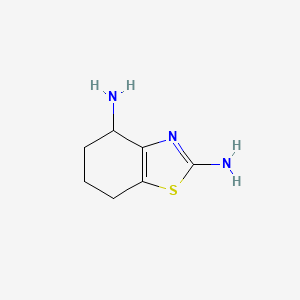 4,5,6,7-Tetrahydro-1,3-benzothiazole-2,4-diamine