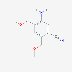 5-Amino-2,4-bis(methoxymethyl)benzonitrile