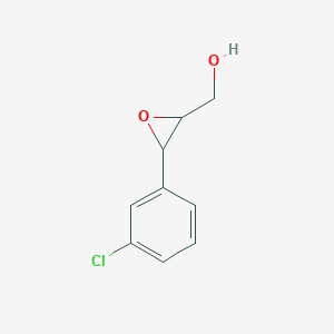 [3-(3-Chlorophenyl)oxiran-2-yl]methanol