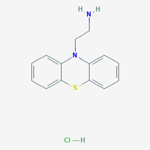 B1324634 2-(10H-phenothiazin-10-yl)ethan-1-amine hydrochloride CAS No. 50971-79-4