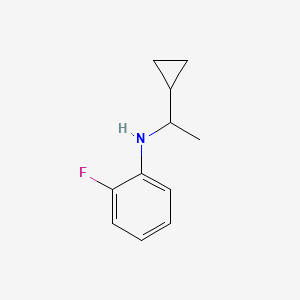 N-(1-cyclopropylethyl)-2-fluoroaniline