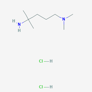 (4-Amino-4-methylpentyl)dimethylamine dihydrochloride