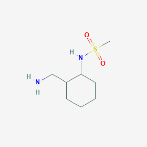 N-[2-(aminomethyl)cyclohexyl]methanesulfonamide